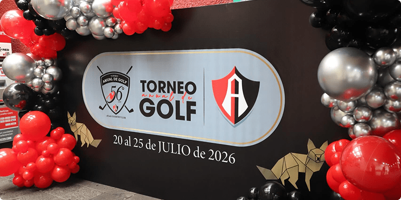 Nuevo patrocinio Dalton X Torneo de Golf Atlas 2026.